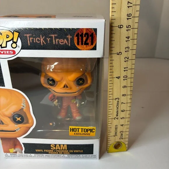 Funko Pop Movies Trick r Treat Sam 1121 Hot Topic Exclusive Vinyl Figure - Picture 11 of 12